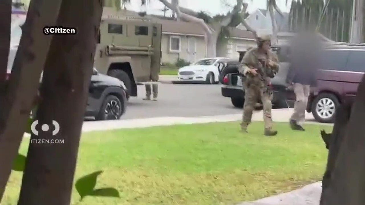 2 arrested for alleged child exploitation in Anaheim after early-morning raid