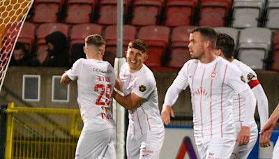 Paul O’Neill hits four as Larne stay on track for fifth straight Shield triumph