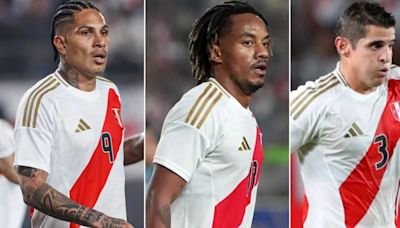 Paolo Guerrero y los jugadores que disputarán su última Copa América con la selección peruana