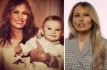 Empty-nester Melania Trump shares baby photo of son Barron in new book promo