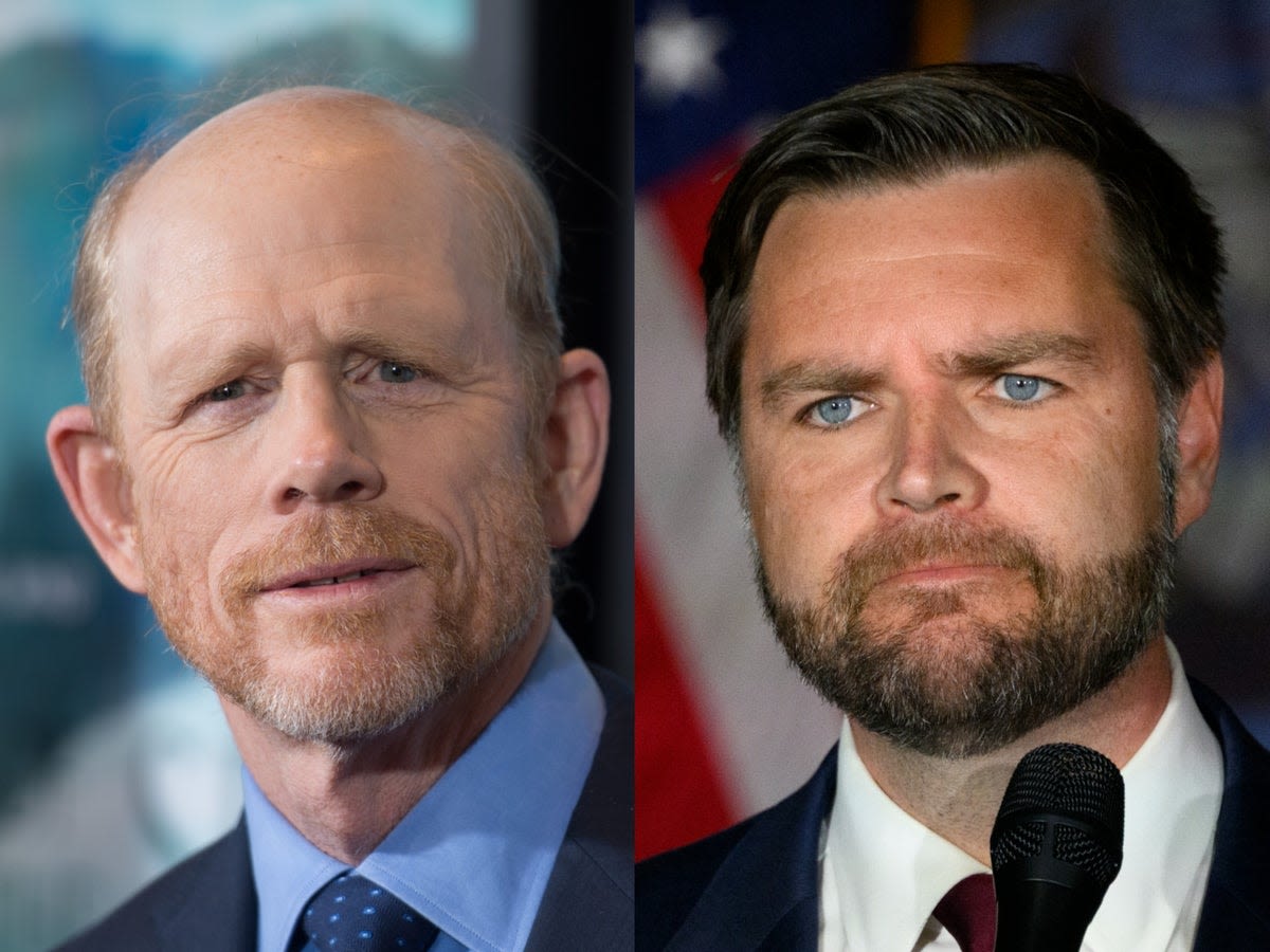 Hillbilly Elegy director Ron Howard says he is ‘surprised and disappointed’ by JD Vance