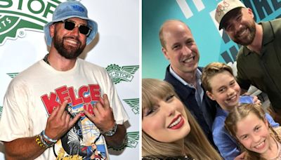 Taylor Swift's boyfriend Travis Kelce says 'superstar' Princess Charlotte was the 'highlight' of royal meeting