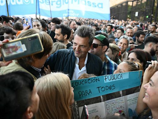 Sergio Massa, al borde del fallido cuando le preguntaron si fue a una universidad pública: "No, por suerte..."