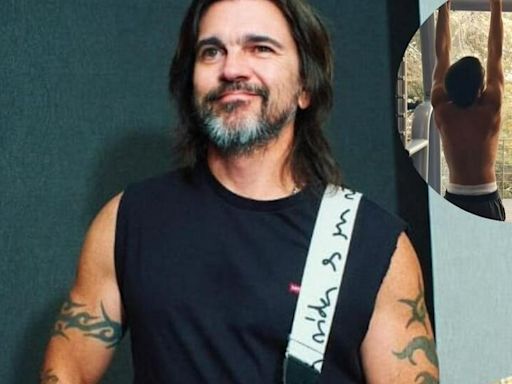 Hijo de Juanes se roba miradas: el cantante subió un video junto a él haciendo ejercicio