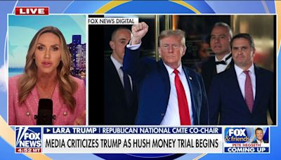 Lara Trump goes off on 'deranged' media pundits giddy over Trump trial