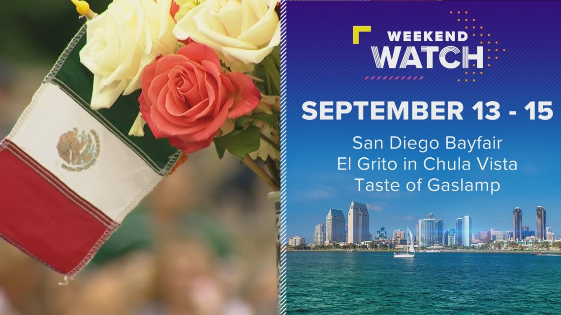 Weekend Watch September 13- 15 | Things to do in San Diego