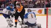 Peterka has goal, 3 assists in Germany's 8-2 rout of Kazakhstan at men's hockey world championship