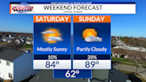 WEATHER NOW: Hot and mostly dry weekend ahead before storms return next week