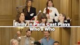 The Cast Of "Emily In Paris" Played Who's Who And Tea Was Spilled