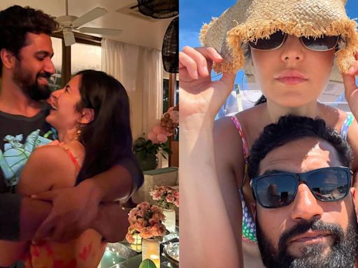 Vicky Kaushal posts pics of the cutest memories with wife Katrina Kaif on her birthday, says 'Making memories with you is my favourite part of life’