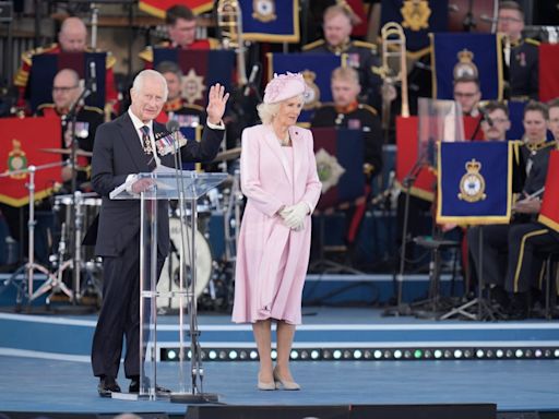 D-Day - latest: King praises bravery of veterans as Briton Christian Lamb, 103, given France’s highest honour