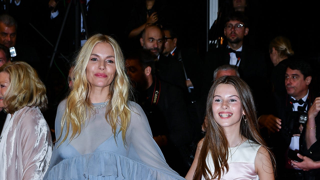 Sienna Miller's Daughter Marlowe Makes Debut at Cannes Film Festival