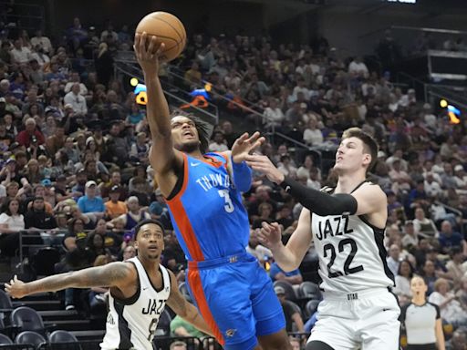 Dillon Jones takes the spotlight as OKC Thunder rout Utah Jazz 98-75