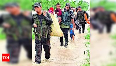 2 die in 2nd wave of floods in Assam, tally of affected people touches 2.62L | Guwahati News - Times of India