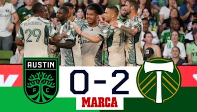 Gol de 'Cabecita' Rodríguez para otra victoria | Austin 0-2 Timbers | Goles y jugadas | MLS - MarcaTV
