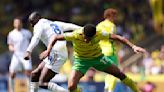 Championship play-offs: Leeds and Norwich draw 0-0 in semifinal first leg