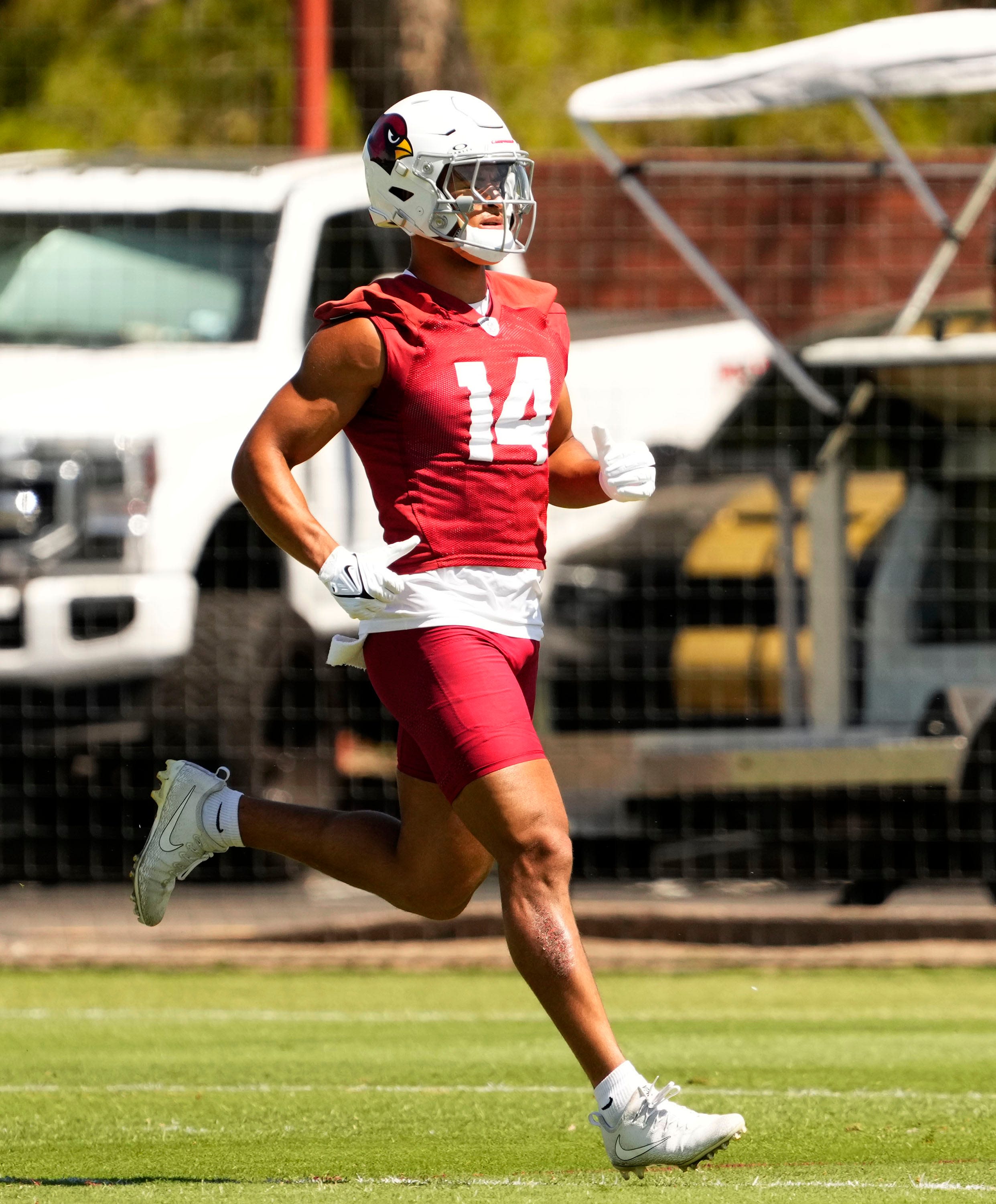 Michael Wilson's plan to go from good to great Arizona Cardinals receiver