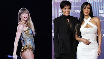 Fans beg Kris Jenner to intervene in rumoured feud between Kim Kardashian and Taylor Swift