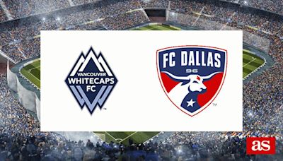 Vancouver Whitecaps vs FC Dallas: estadísticas previas y datos en directo | MLS - Liga USA 2024