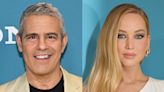 See Jennifer Lawrence and Andy Cohen Kiss During OMG WWHL Moment