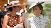 Kate Middleton Channels ‘Pretty Woman’ Style in Polka Dot Dress & Brown Heels at the Royal Ascot