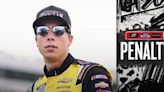 Penalty report: Carson Hocevar, No. 77 team issued loss of 25 driver points; two Truck Series teams fined for lug nut infractions