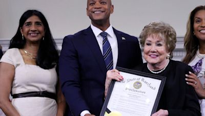 Maryland Gov. Wes Moore joins former US Sen. Elizabeth Dole to help veterans' caregivers