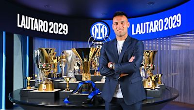 Inter star Lautaro Martínez extends deal to 2029