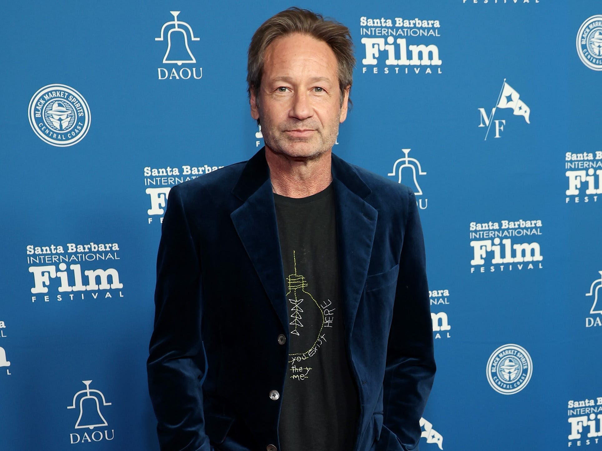 David Duchovny says a director used a megaphone to tell him when to orgasm during his first sex scene in 1991