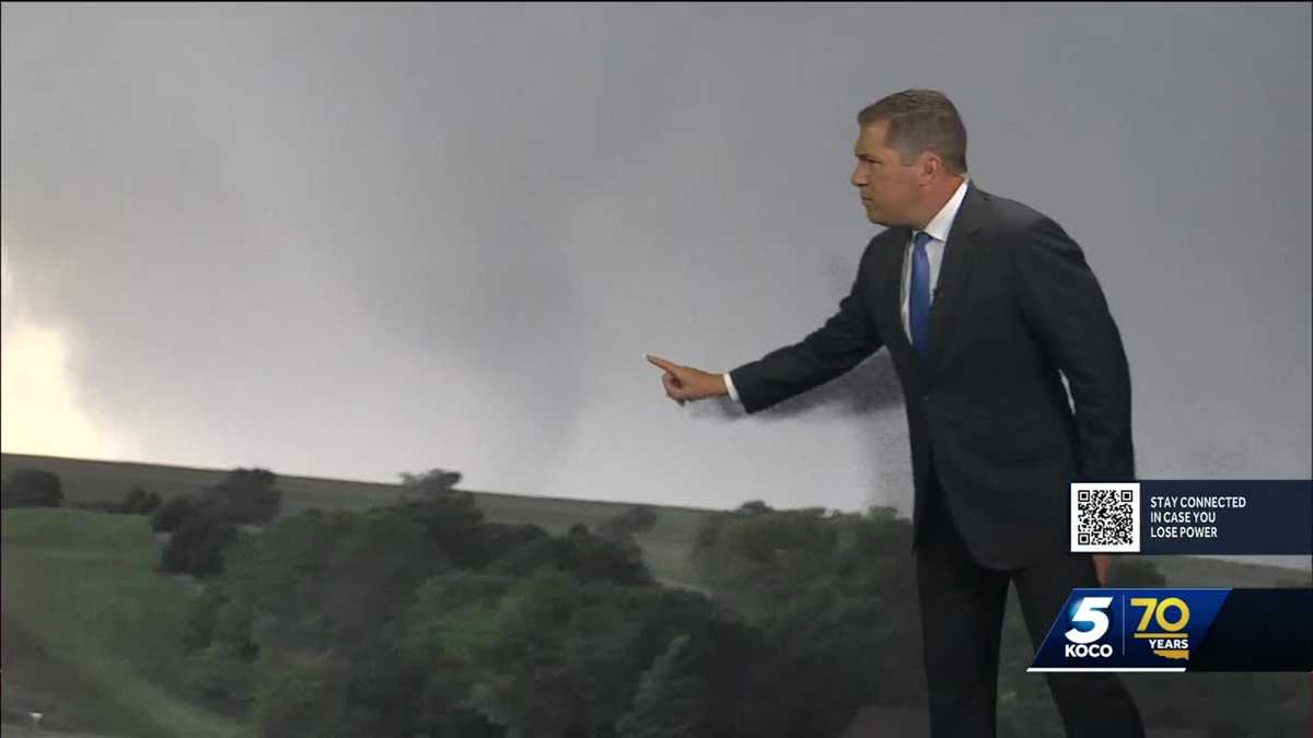 WATCH: Large tornado caught on camera near Custer City