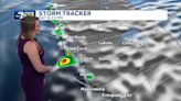 Forecast: Not as humid Saturday, scattered downpours Sunday