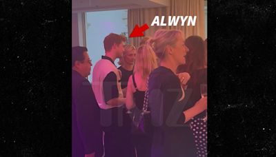 Taylor Swift's Ex Joe Alwyn Chats Up Group of Blondes at Cannes