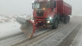 La nieve llegó al norte de Neuquén y vialidad trabaja intensamente liberando la Ruta 40 - Diario Río Negro