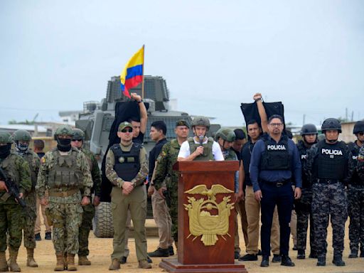 Daniel Noboa advierte a mafias: ‘Tienen las horas contadas’ en Ecuador