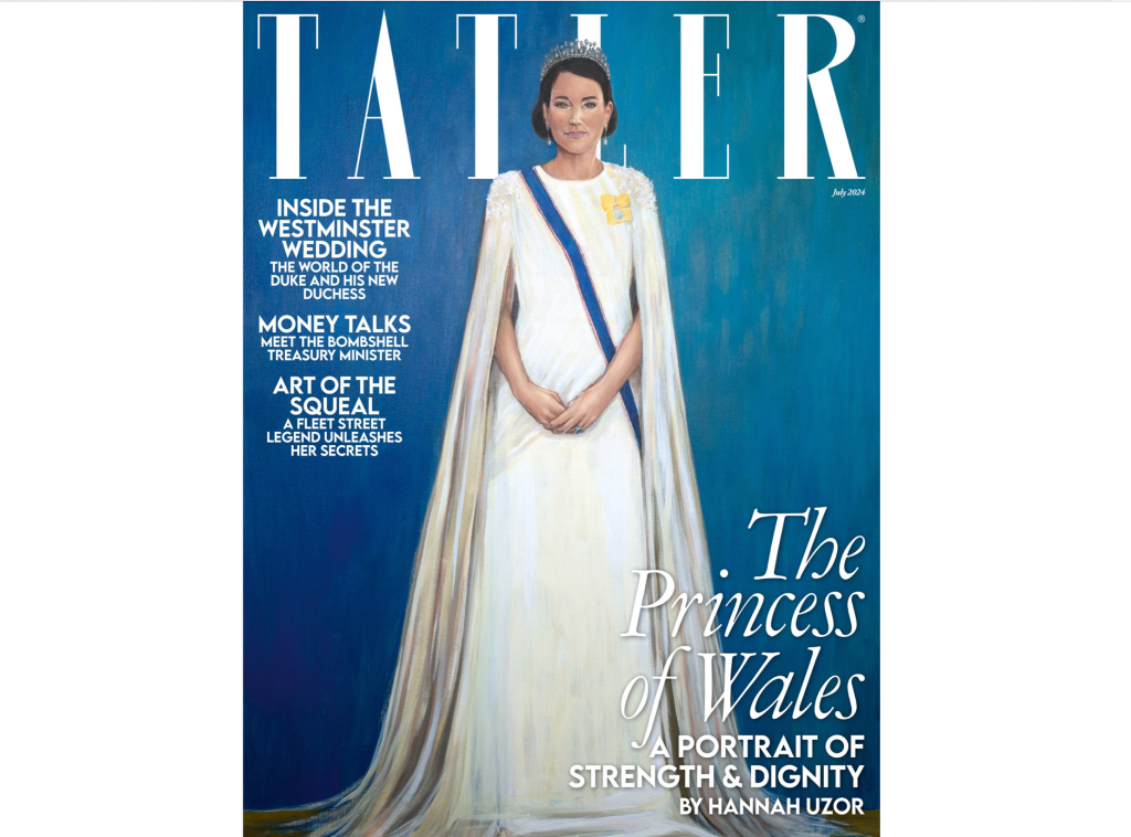 A Painting of Kate Middleton, Princess of Wales, Graces Tatler Magazine Cover and It’s Already Being Criticized