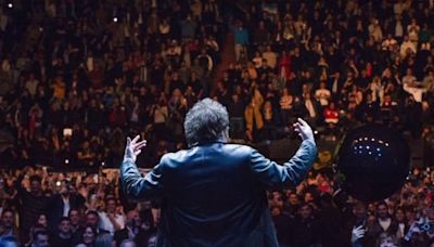 Javier Milei en el Luna Park | Dos horas de una misa pagana, con canciones apocalípticas y un Presidente en éxtasis