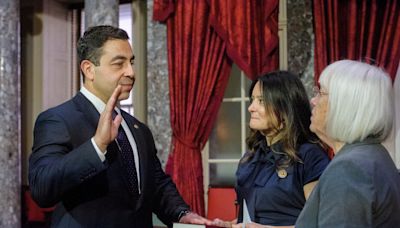 'We wish him nothing but success': NJ Democrat George Helmy sworn in as replacement for Bob Menendez in US Senate