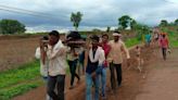 No End To Plight: Villagers In Burhanpur Forced To Carry Injured Person On Cot In Absence Of Accessible Road