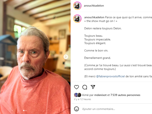 Alain Delon amaigri : cette photo d’Anouchka qui dévoile son quotidien à Douchy