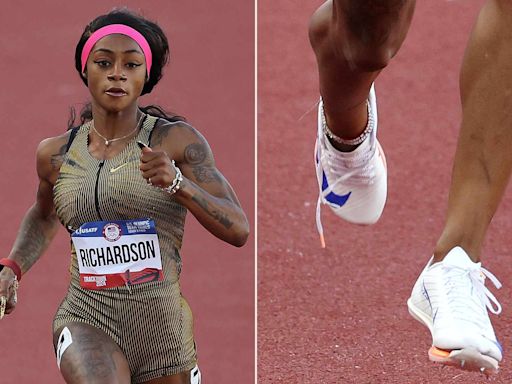 Sha'Carri Richardson Clinches Spot in Summer Olympics After Tripping Over Her Untied Shoelace in Opening Trials Race