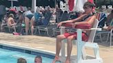 Lifeguards work to keep swimmers — and themselves — safe in the heat at pools in Hatfield, Pennsylvania