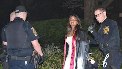 Police clear protest at Virginia Tech Graduate Life Center lawn, 82 arrested