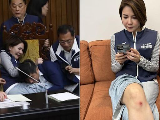 支持女兒提告鍾佳濱 黃昭順：我們家從來沒有打過菁徽｜壹蘋新聞網