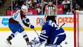MacKinnon's shootout goal gives Avs 2-1 win over Maple Leafs