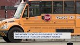 Ramapo school bus drivers ticketed for erratic driving that injured children