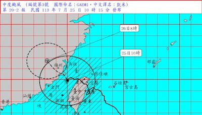 不斷更新／強颱凱米來襲 全台「停班停課」資訊一次看