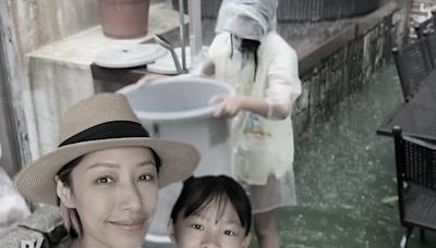 Former actress Coco Chiang's luxury residence ravaged by severe flooding
