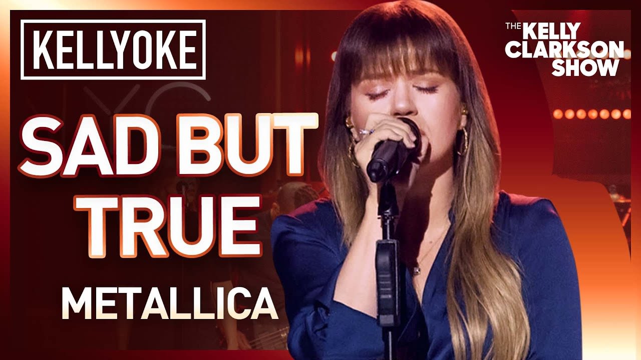 Kelly Clarkson Covered Metallica's "Sad But True" Thanks To Isla Fisher: Watch