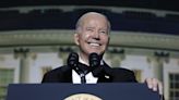 Chants of ‘shame on you’ greet guests arriving for the annual White House correspondents’ dinner