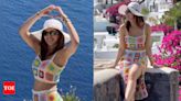 Kriti Sanon gives fashion goals as she enjoys her Greece vacay in crochet co-ord set; her rumoured BF Kabir Bahia reacts | Hindi Movie News - Times of India